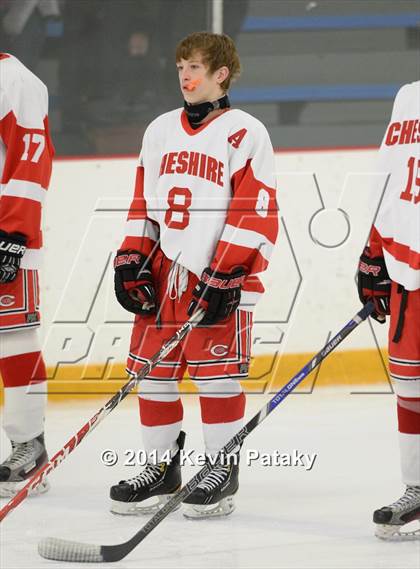 Thumbnail 3 in New Milford vs. Cheshire (West Haven Christmas D2 Final) photogallery.