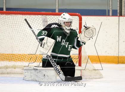 Thumbnail 3 in New Milford vs. Cheshire (West Haven Christmas D2 Final) photogallery.