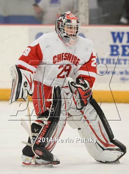 Thumbnail 3 in New Milford vs. Cheshire (West Haven Christmas D2 Final) photogallery.