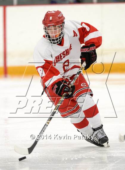 Thumbnail 2 in New Milford vs. Cheshire (West Haven Christmas D2 Final) photogallery.
