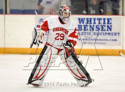Thumbnail 2 in New Milford vs. Cheshire (West Haven Christmas D2 Final) photogallery.