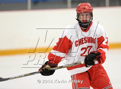 Thumbnail 3 in New Milford vs. Cheshire (West Haven Christmas D2 Final) photogallery.