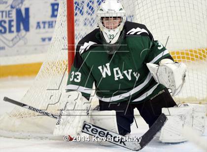 Thumbnail 2 in New Milford vs. Cheshire (West Haven Christmas D2 Final) photogallery.