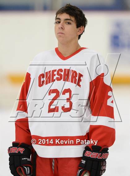 Thumbnail 2 in New Milford vs. Cheshire (West Haven Christmas D2 Final) photogallery.