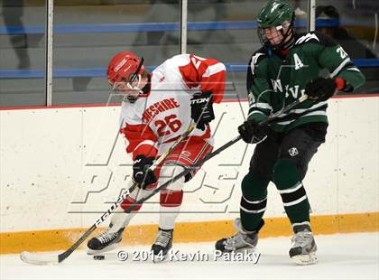 Thumbnail 1 in New Milford vs. Cheshire (West Haven Christmas D2 Final) photogallery.