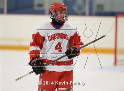 Thumbnail 2 in New Milford vs. Cheshire (West Haven Christmas D2 Final) photogallery.