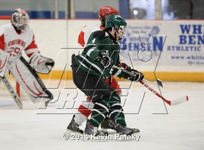 Thumbnail 3 in New Milford vs. Cheshire (West Haven Christmas D2 Final) photogallery.