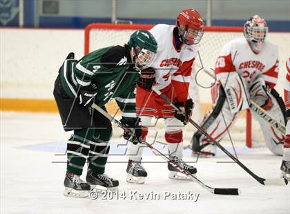 Thumbnail 1 in New Milford vs. Cheshire (West Haven Christmas D2 Final) photogallery.