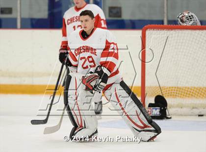 Thumbnail 3 in New Milford vs. Cheshire (West Haven Christmas D2 Final) photogallery.