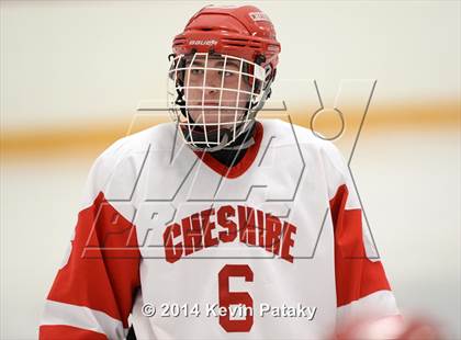 Thumbnail 3 in New Milford vs. Cheshire (West Haven Christmas D2 Final) photogallery.