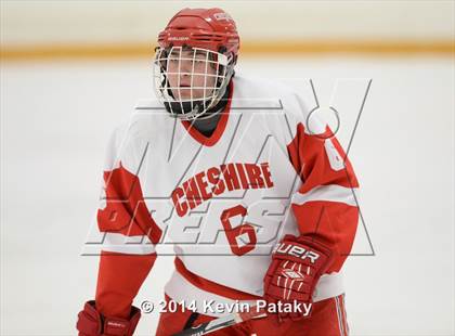 Thumbnail 3 in New Milford vs. Cheshire (West Haven Christmas D2 Final) photogallery.
