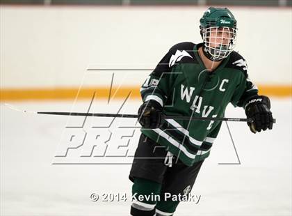 Thumbnail 2 in New Milford vs. Cheshire (West Haven Christmas D2 Final) photogallery.