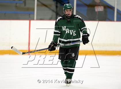 Thumbnail 2 in New Milford vs. Cheshire (West Haven Christmas D2 Final) photogallery.