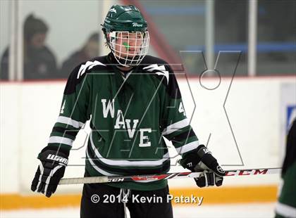 Thumbnail 2 in New Milford vs. Cheshire (West Haven Christmas D2 Final) photogallery.