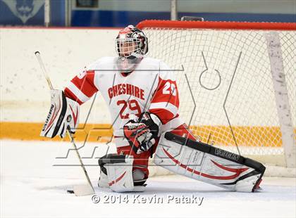 Thumbnail 3 in New Milford vs. Cheshire (West Haven Christmas D2 Final) photogallery.