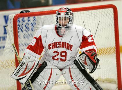 Thumbnail 2 in New Milford vs. Cheshire (West Haven Christmas D2 Final) photogallery.