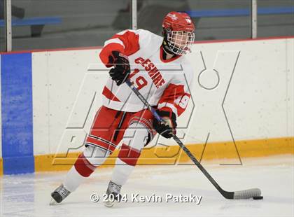 Thumbnail 1 in New Milford vs. Cheshire (West Haven Christmas D2 Final) photogallery.