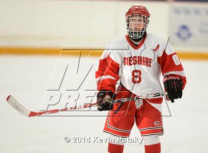 Thumbnail 2 in New Milford vs. Cheshire (West Haven Christmas D2 Final) photogallery.