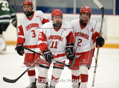 Thumbnail 1 in New Milford vs. Cheshire (West Haven Christmas D2 Final) photogallery.