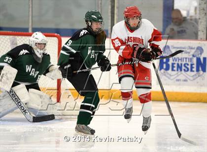 Thumbnail 2 in New Milford vs. Cheshire (West Haven Christmas D2 Final) photogallery.