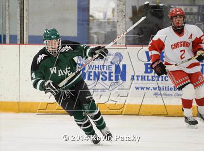 Thumbnail 2 in New Milford vs. Cheshire (West Haven Christmas D2 Final) photogallery.