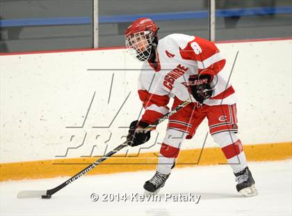 Thumbnail 2 in New Milford vs. Cheshire (West Haven Christmas D2 Final) photogallery.