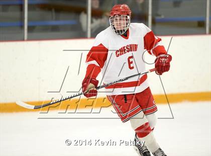 Thumbnail 3 in New Milford vs. Cheshire (West Haven Christmas D2 Final) photogallery.