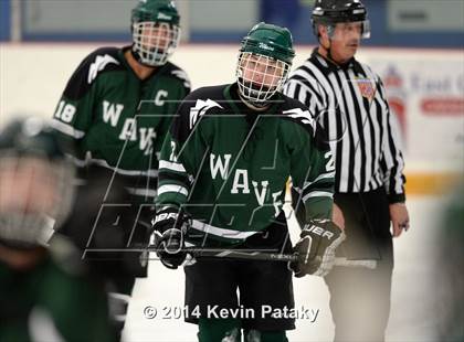 Thumbnail 2 in New Milford vs. Cheshire (West Haven Christmas D2 Final) photogallery.