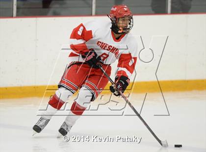 Thumbnail 1 in New Milford vs. Cheshire (West Haven Christmas D2 Final) photogallery.