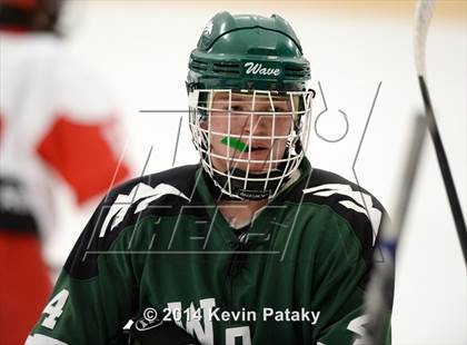 Thumbnail 3 in New Milford vs. Cheshire (West Haven Christmas D2 Final) photogallery.