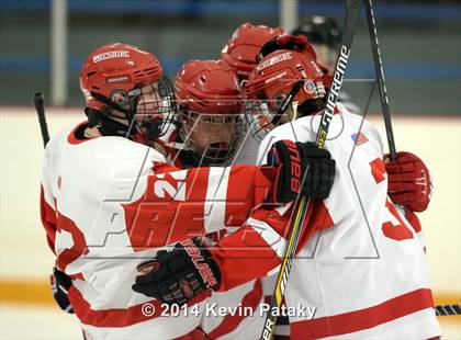 Thumbnail 3 in New Milford vs. Cheshire (West Haven Christmas D2 Final) photogallery.