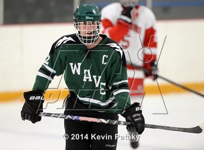 Thumbnail 3 in New Milford vs. Cheshire (West Haven Christmas D2 Final) photogallery.