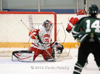 Thumbnail 1 in New Milford vs. Cheshire (West Haven Christmas D2 Final) photogallery.