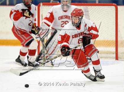 Thumbnail 1 in New Milford vs. Cheshire (West Haven Christmas D2 Final) photogallery.