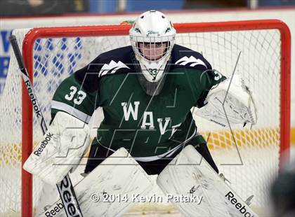 Thumbnail 3 in New Milford vs. Cheshire (West Haven Christmas D2 Final) photogallery.