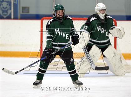 Thumbnail 1 in New Milford vs. Cheshire (West Haven Christmas D2 Final) photogallery.