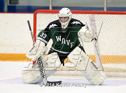Thumbnail 3 in New Milford vs. Cheshire (West Haven Christmas D2 Final) photogallery.