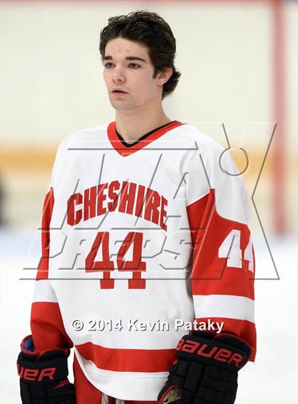 Thumbnail 3 in New Milford vs. Cheshire (West Haven Christmas D2 Final) photogallery.