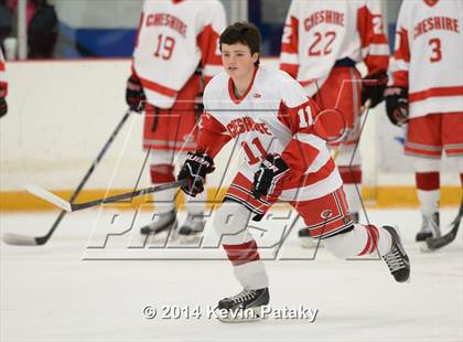 Thumbnail 1 in New Milford vs. Cheshire (West Haven Christmas D2 Final) photogallery.