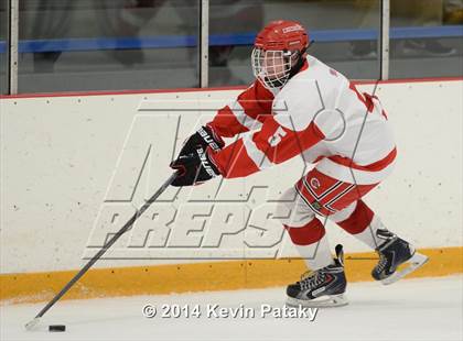 Thumbnail 3 in New Milford vs. Cheshire (West Haven Christmas D2 Final) photogallery.