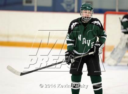 Thumbnail 2 in New Milford vs. Cheshire (West Haven Christmas D2 Final) photogallery.