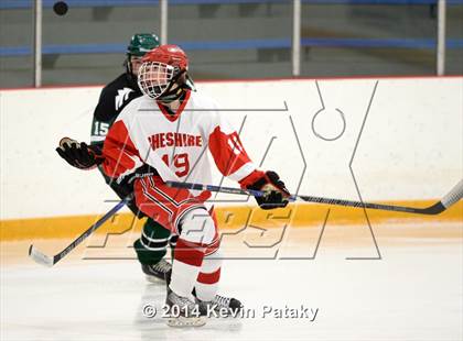 Thumbnail 3 in New Milford vs. Cheshire (West Haven Christmas D2 Final) photogallery.