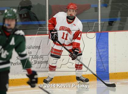 Thumbnail 3 in New Milford vs. Cheshire (West Haven Christmas D2 Final) photogallery.