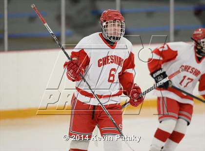 Thumbnail 1 in New Milford vs. Cheshire (West Haven Christmas D2 Final) photogallery.
