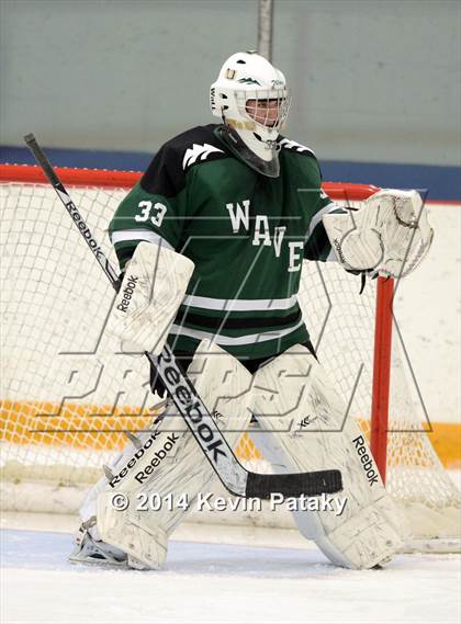 Thumbnail 1 in New Milford vs. Cheshire (West Haven Christmas D2 Final) photogallery.