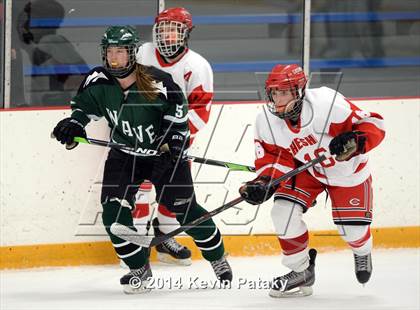 Thumbnail 3 in New Milford vs. Cheshire (West Haven Christmas D2 Final) photogallery.