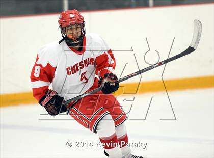 Thumbnail 2 in New Milford vs. Cheshire (West Haven Christmas D2 Final) photogallery.