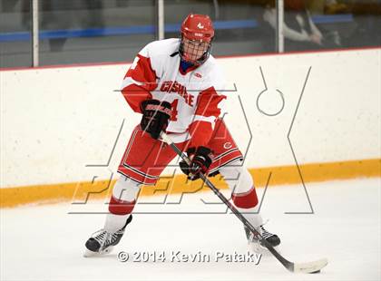 Thumbnail 1 in New Milford vs. Cheshire (West Haven Christmas D2 Final) photogallery.