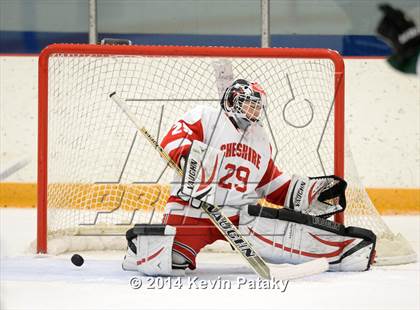 Thumbnail 3 in New Milford vs. Cheshire (West Haven Christmas D2 Final) photogallery.