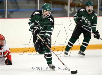 Thumbnail 3 in New Milford vs. Cheshire (West Haven Christmas D2 Final) photogallery.